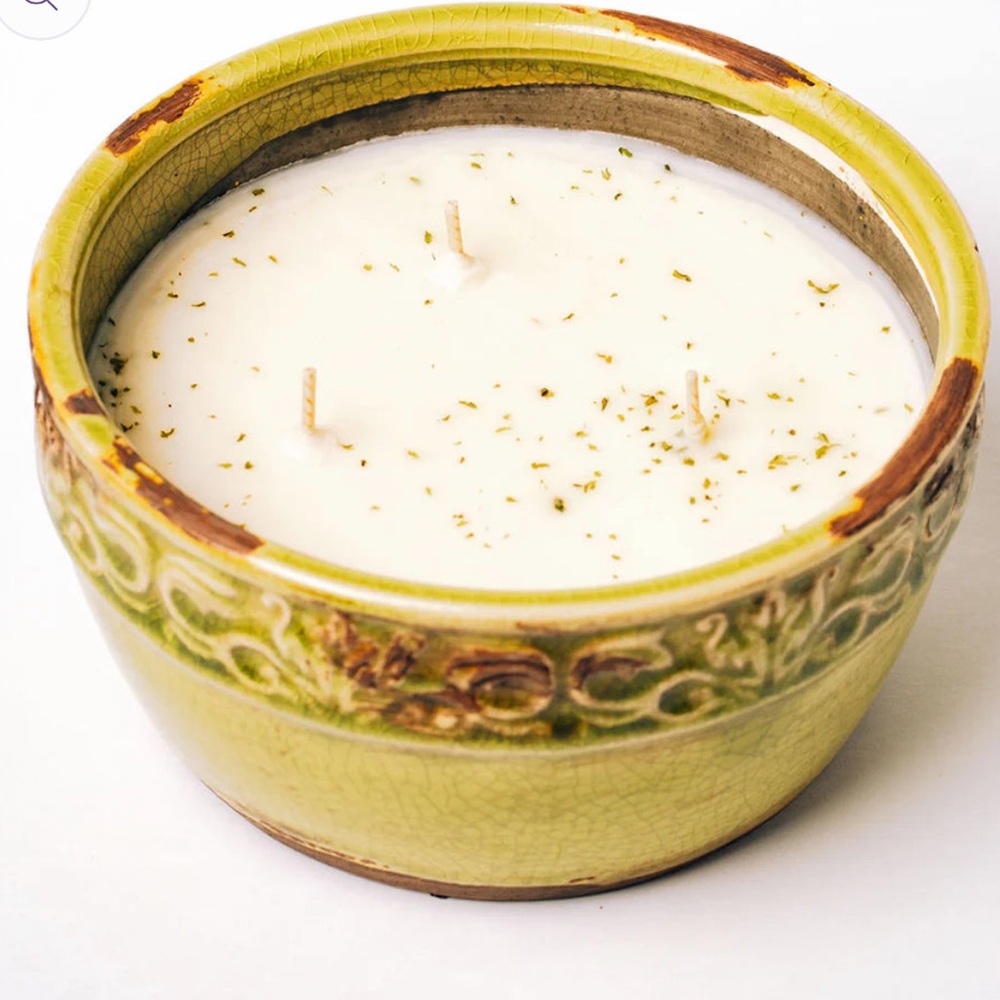 Swan Creek Earl Grey Mist Vintage Bowl Candle 17OZ